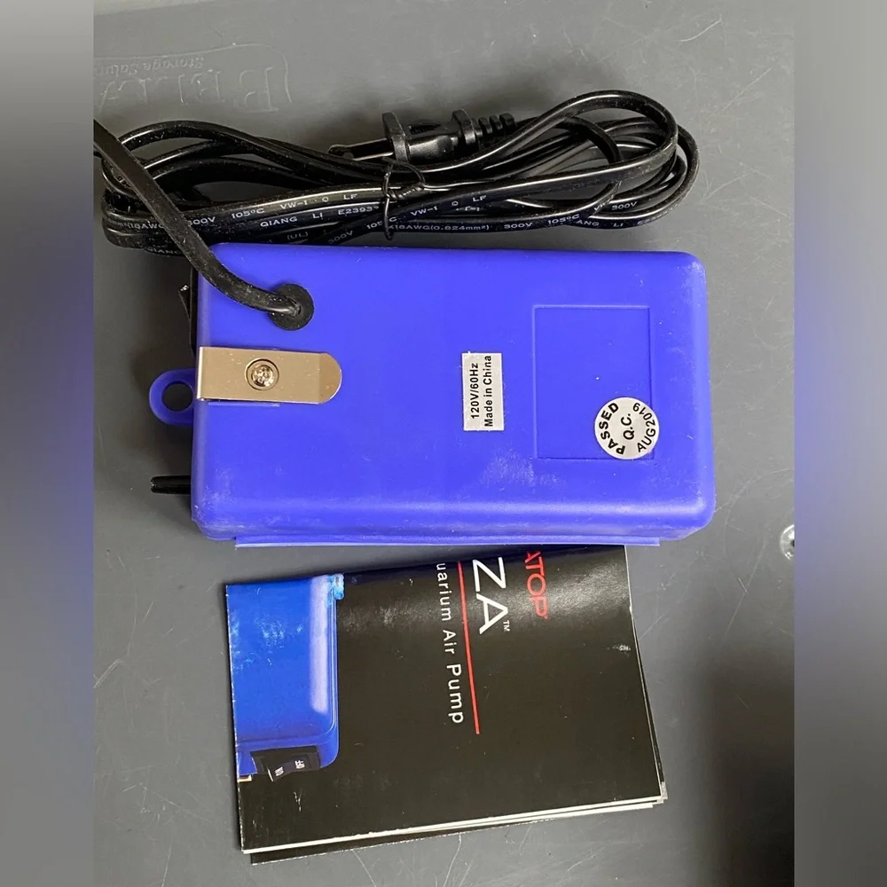 Aquatop BREZA Battery Powered Aquarium Air Pump with AC Power Failure Sensor